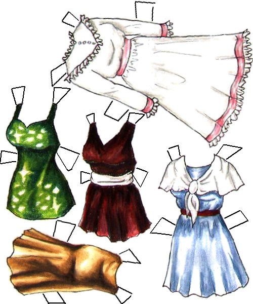 paperdoll dresses