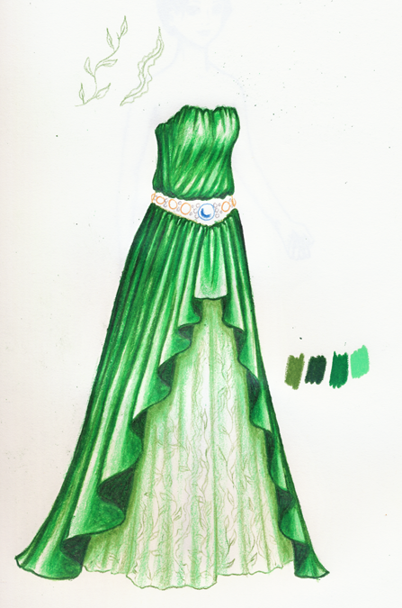 Details more than 63 dress drawing with color
